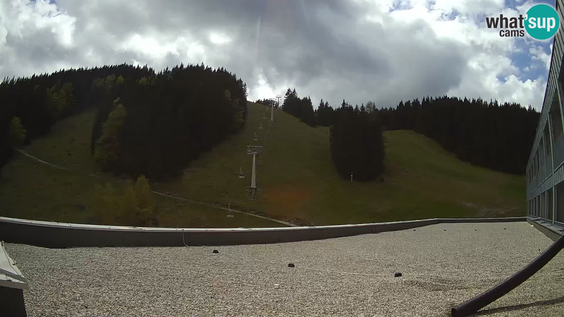 GOLTE skijalište web kamera – pogled na Medvedjak – Slovenija