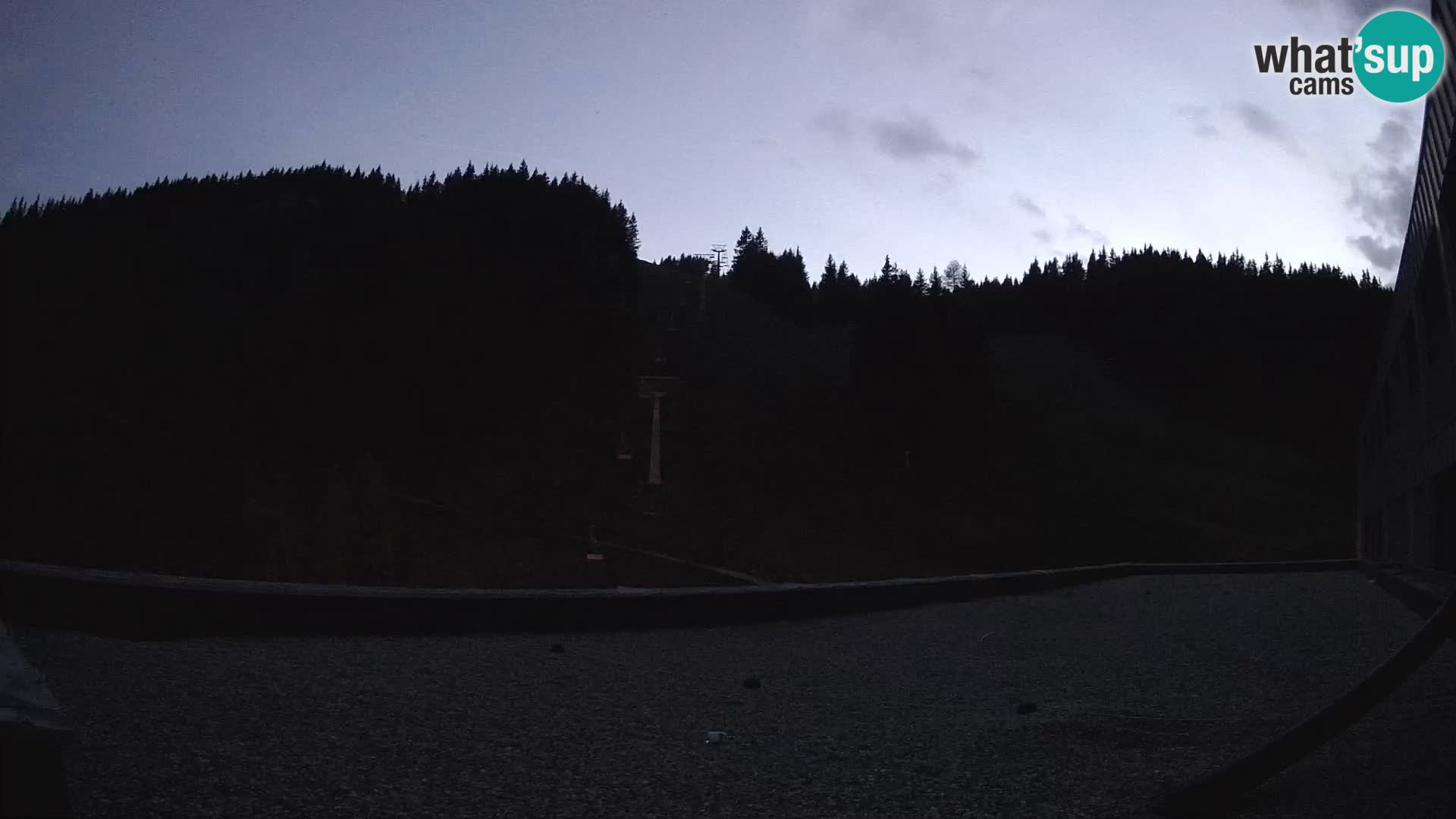 GOLTE Ski resort live webcam – view to Medvedjak – Slovenia
