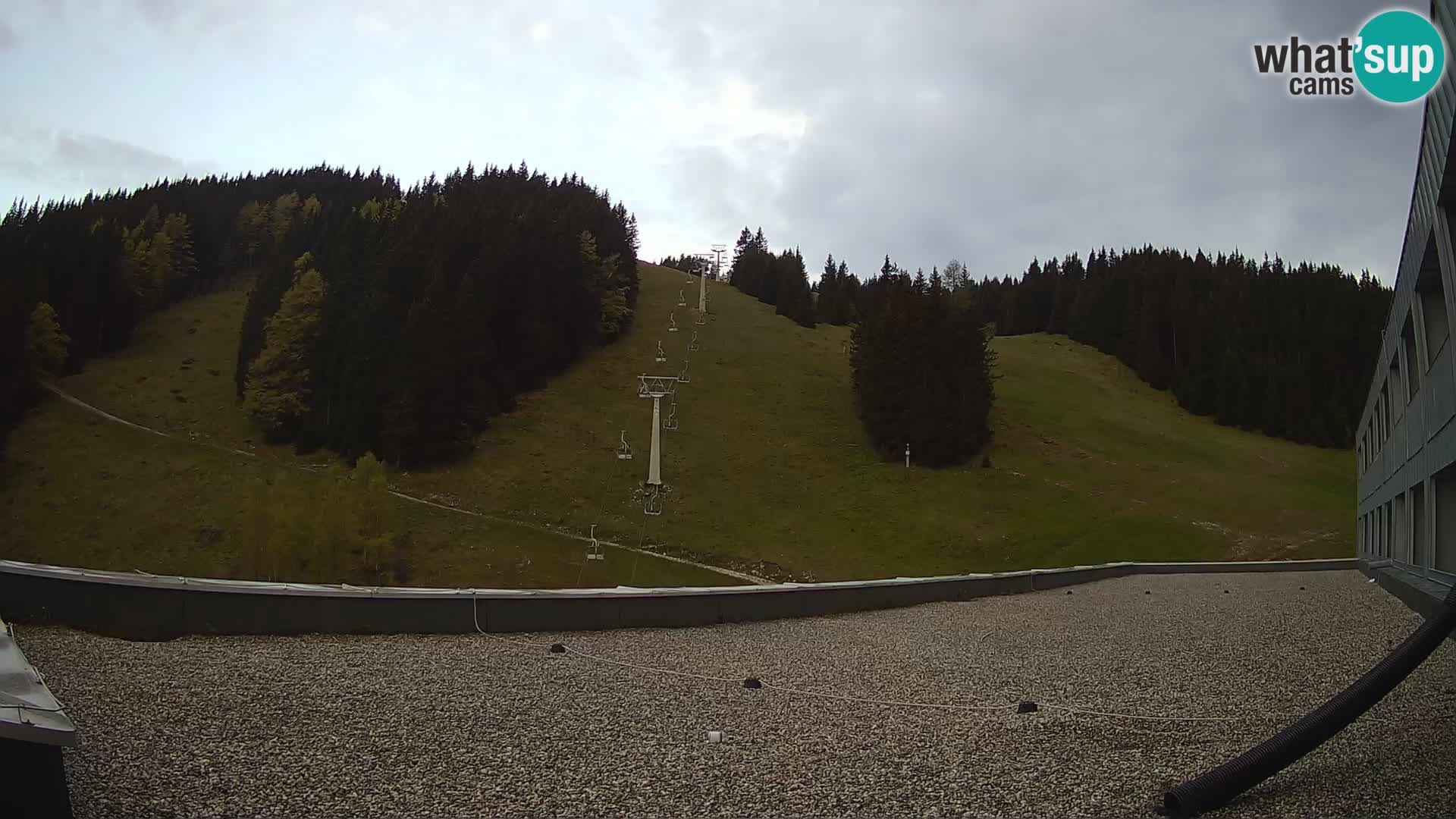 GOLTE skijalište web kamera – pogled na Medvedjak – Slovenija