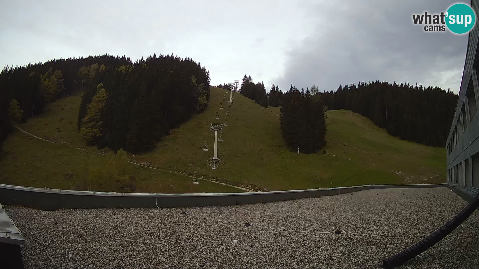 GOLTE Ski resort live webcam – view to Medvedjak – Slovenia