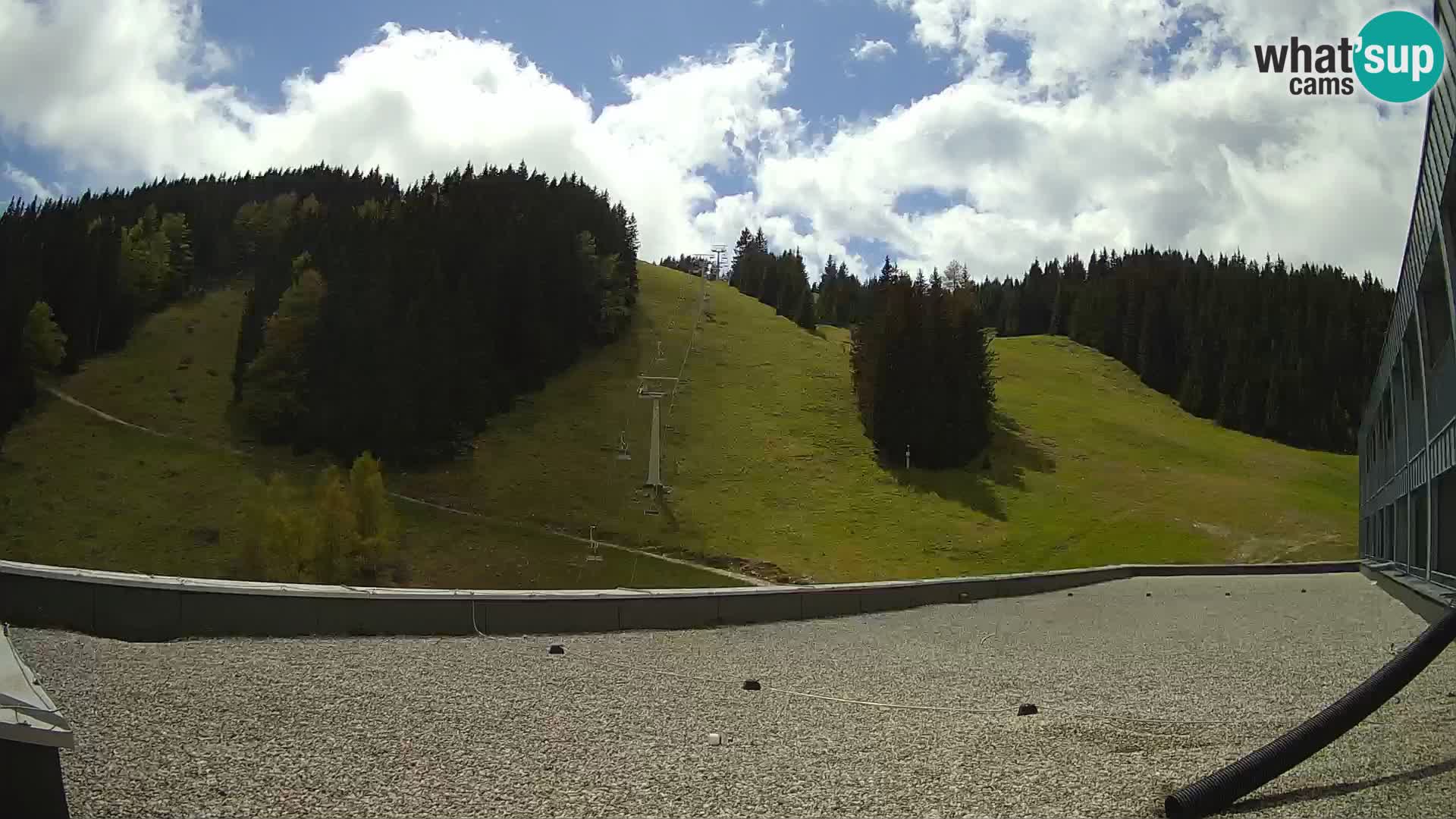 GOLTE Ski resort live webcam – view to Medvedjak – Slovenia