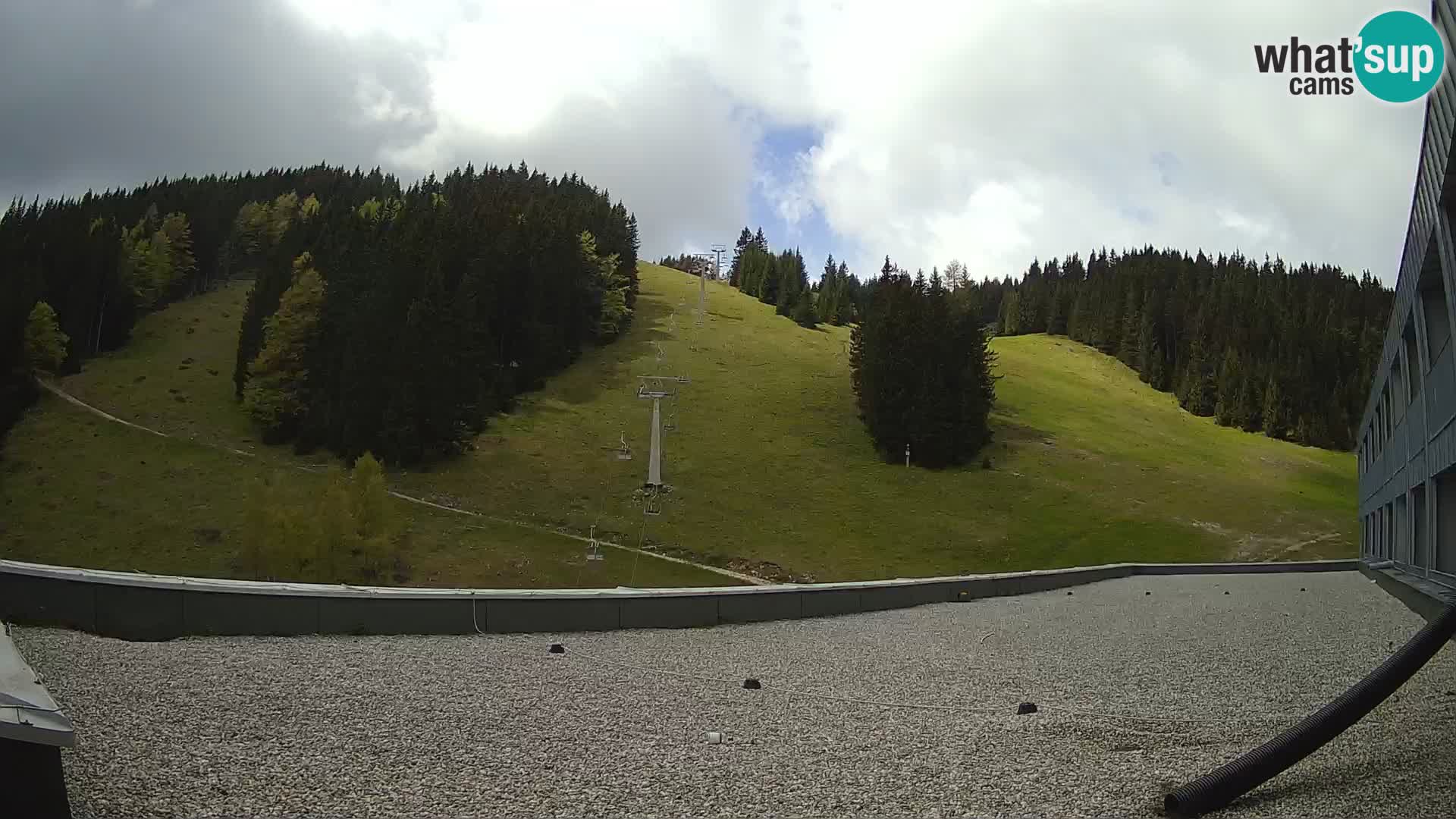 GOLTE Ski resort live webcam – view to Medvedjak – Slovenia