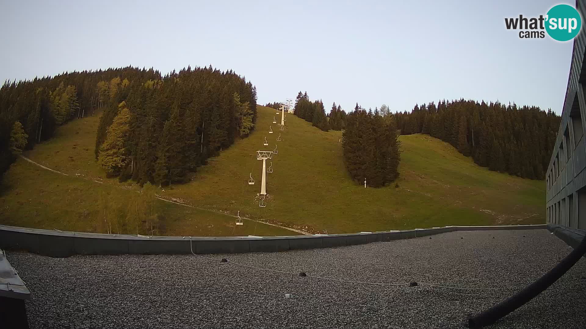 Webcam en direct de la station de ski de GOLTE – vue sur Medvedjak – Slovénie