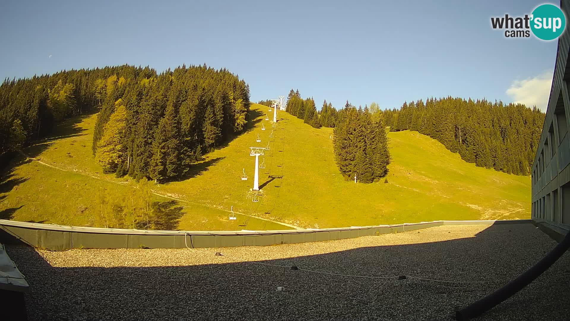 GOLTE Skigebiet webcam – Schöne Aussicht auf Medvedjak – Slowenien