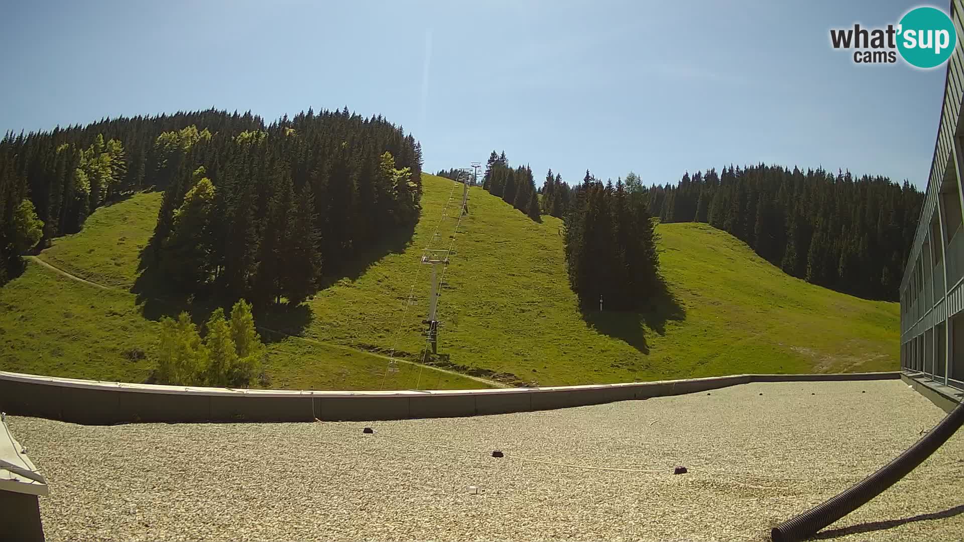 GOLTE Skigebiet webcam – Schöne Aussicht auf Medvedjak – Slowenien