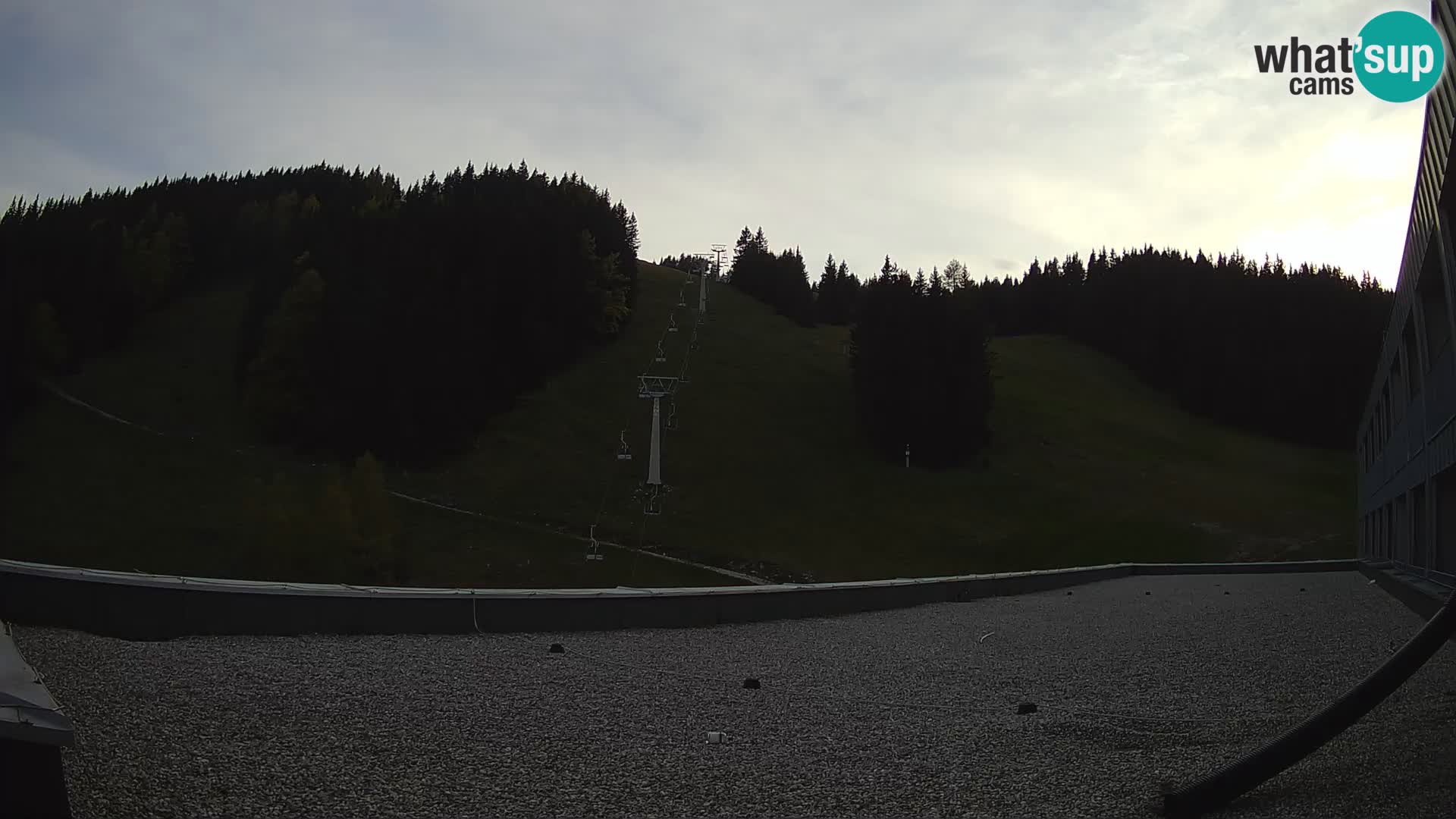 GOLTE skijalište web kamera – pogled na Medvedjak – Slovenija