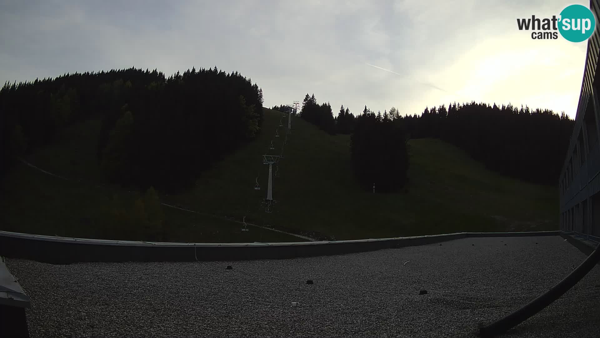 Cámara web en vivo de la estación de esquí GOLTE – vista a Medvedjak – Eslovenia
