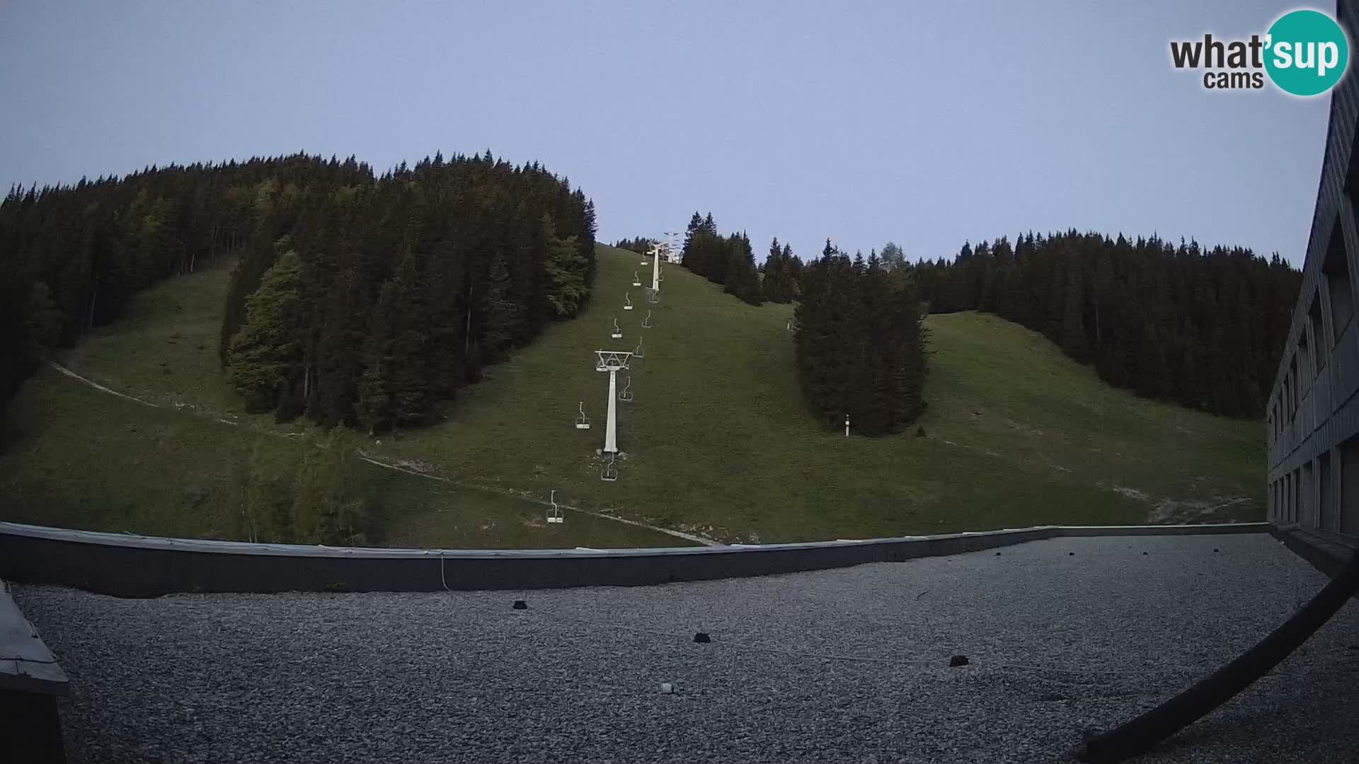 GOLTE skijalište web kamera – pogled na Medvedjak – Slovenija