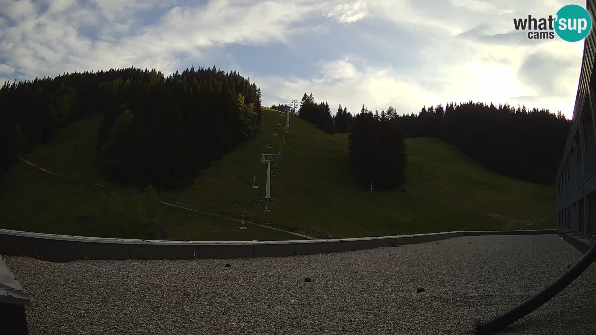 GOLTE skijalište web kamera – pogled na Medvedjak – Slovenija