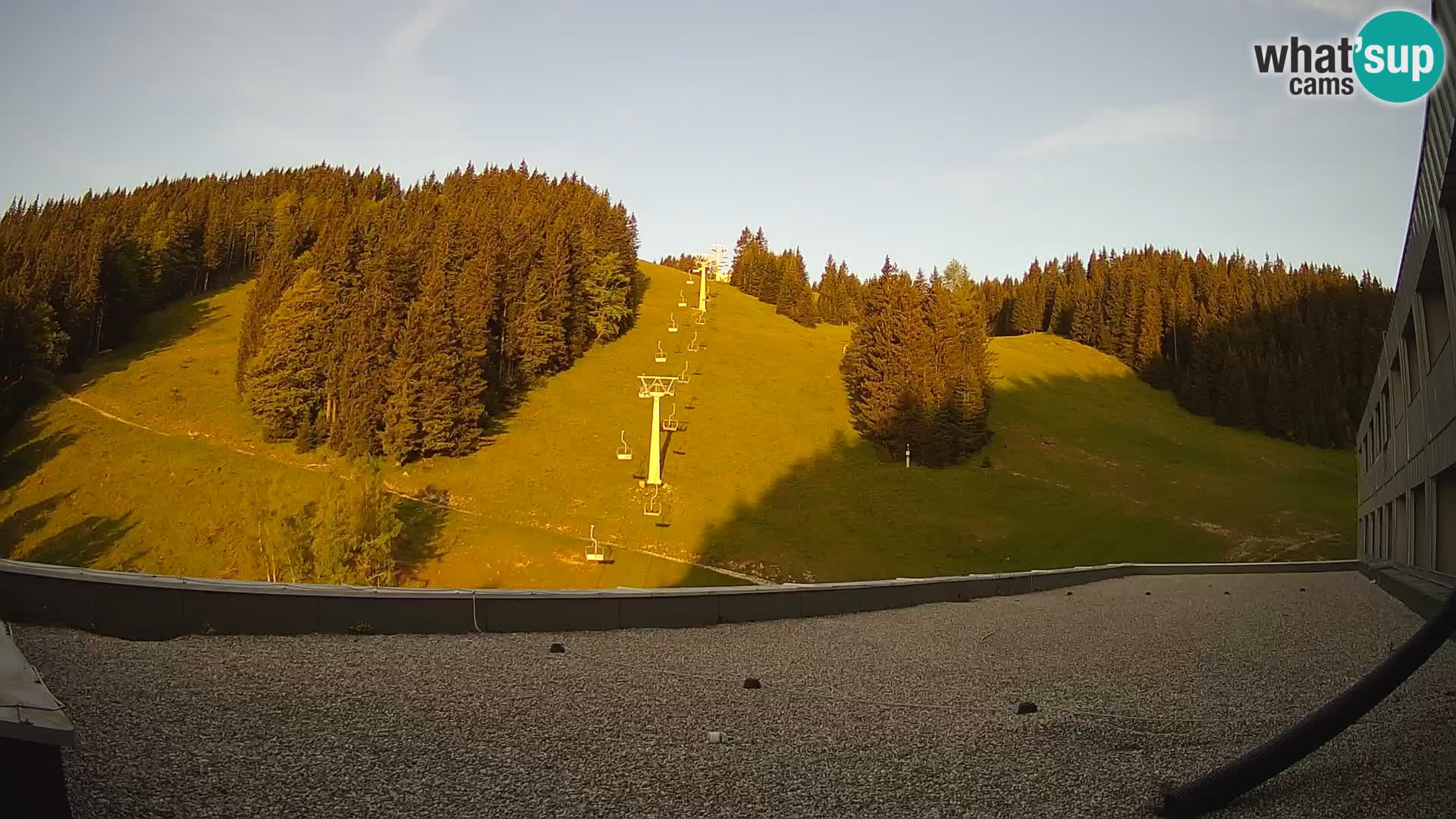 GOLTE Ski resort live webcam – view to Medvedjak – Slovenia