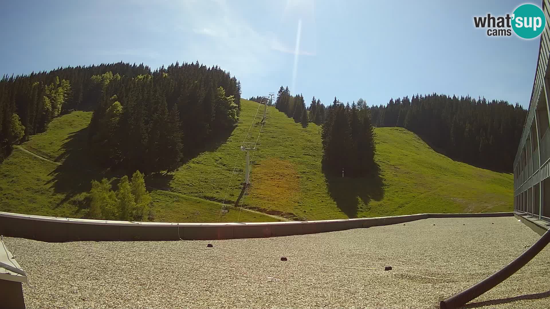 GOLTE Skigebiet webcam – Schöne Aussicht auf Medvedjak – Slowenien