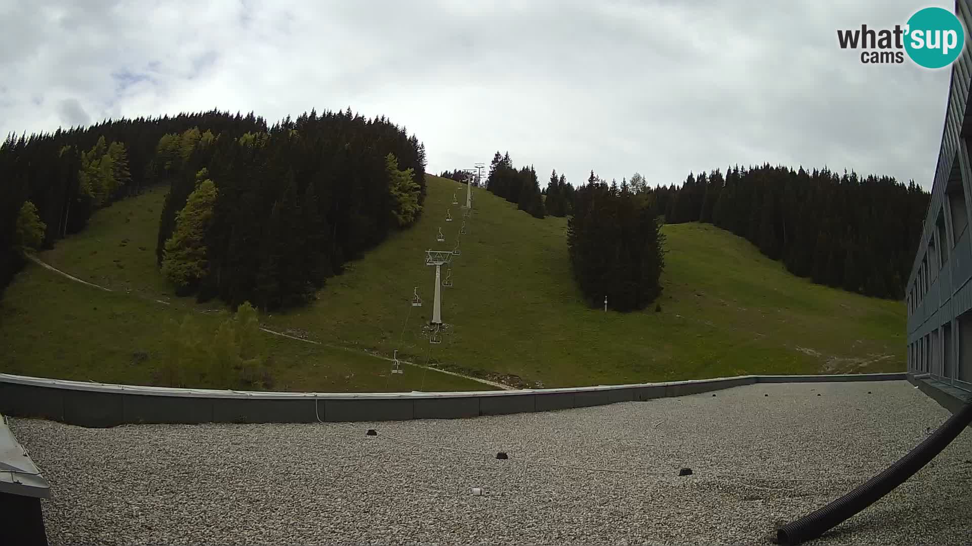 GOLTE stazione sciistica webcam – vista Medvedjak – Slovenia