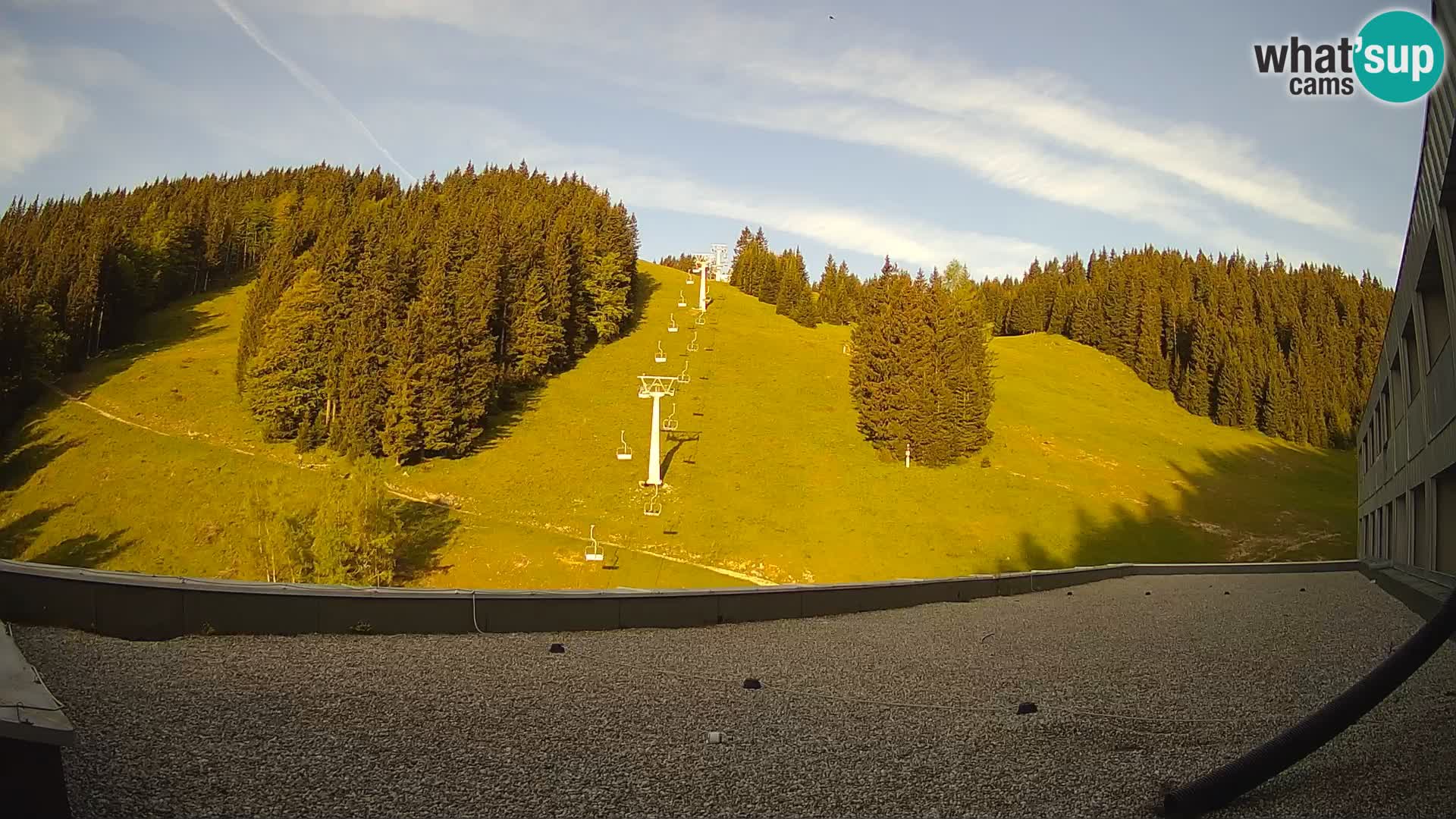 GOLTE Ski resort live webcam – view to Medvedjak – Slovenia