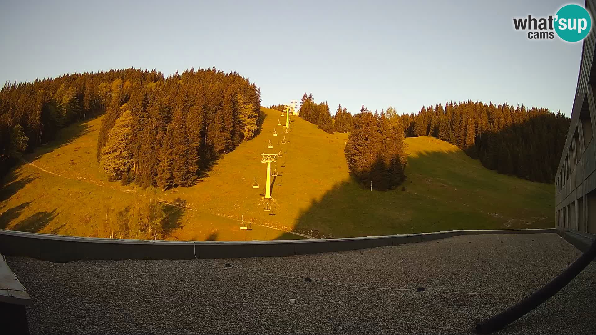 Webcam en direct de la station de ski de GOLTE – vue sur Medvedjak – Slovénie