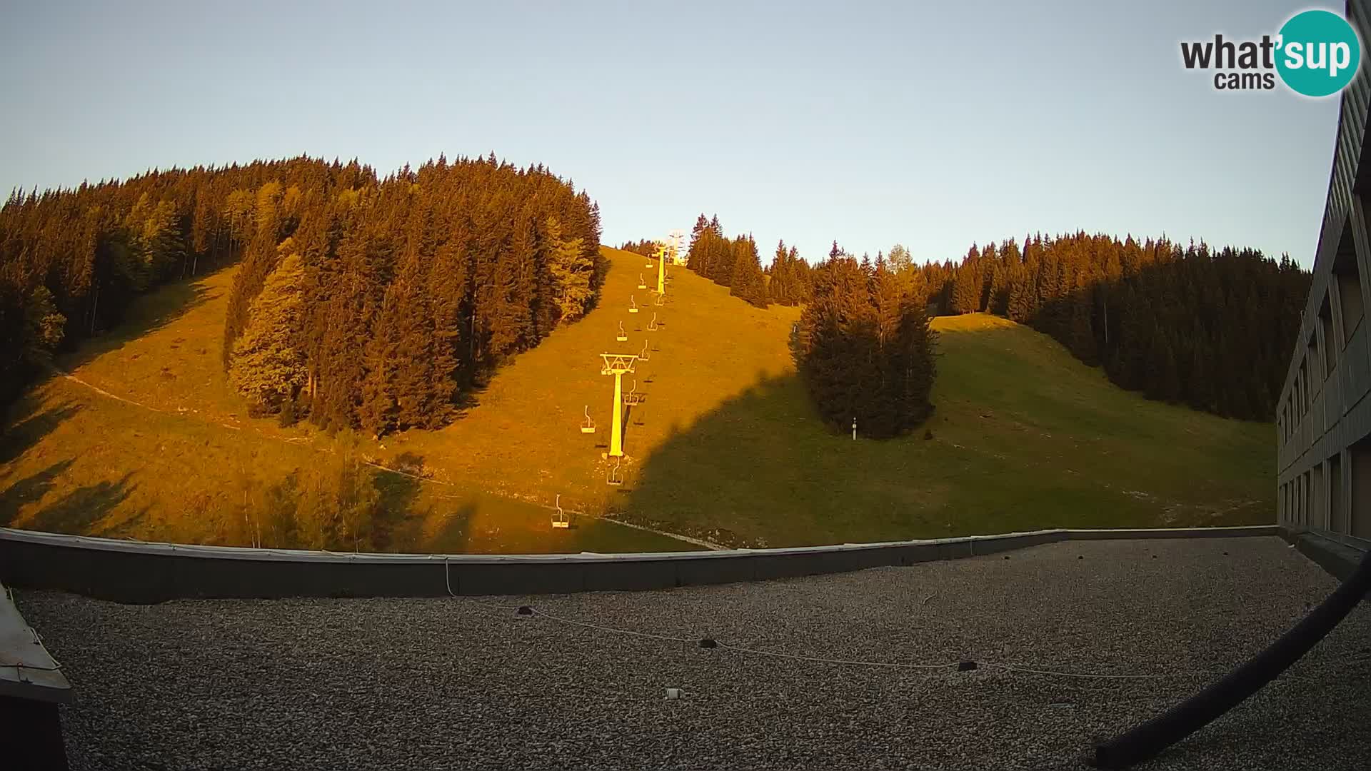 Webcam en direct de la station de ski de GOLTE – vue sur Medvedjak – Slovénie