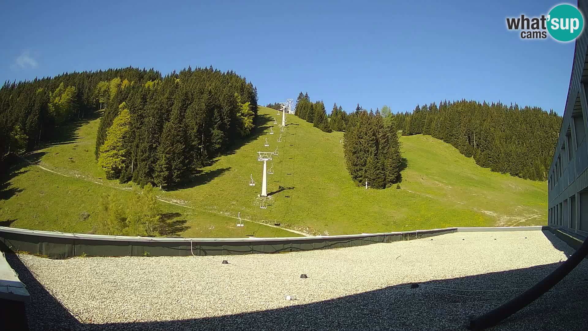 GOLTE Skigebiet webcam – Schöne Aussicht auf Medvedjak – Slowenien