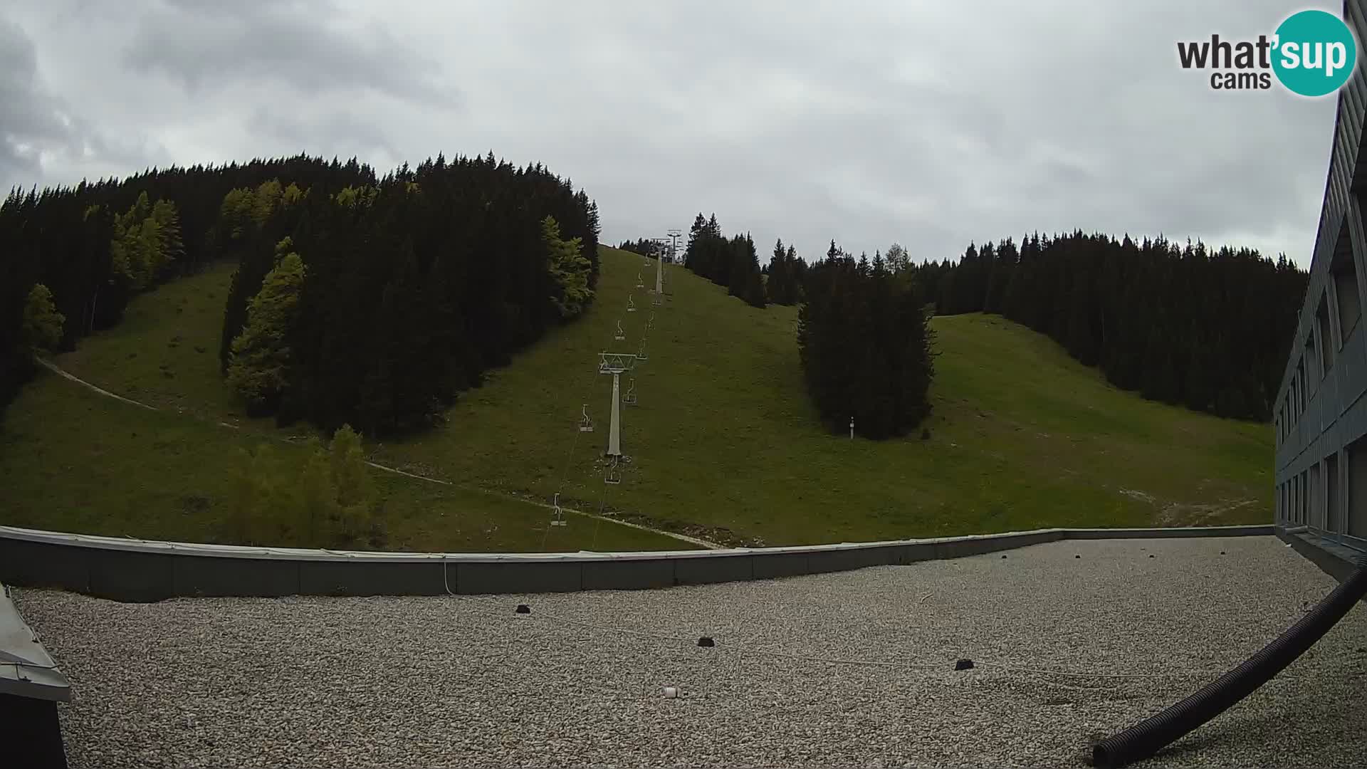 GOLTE skijalište web kamera – pogled na Medvedjak – Slovenija