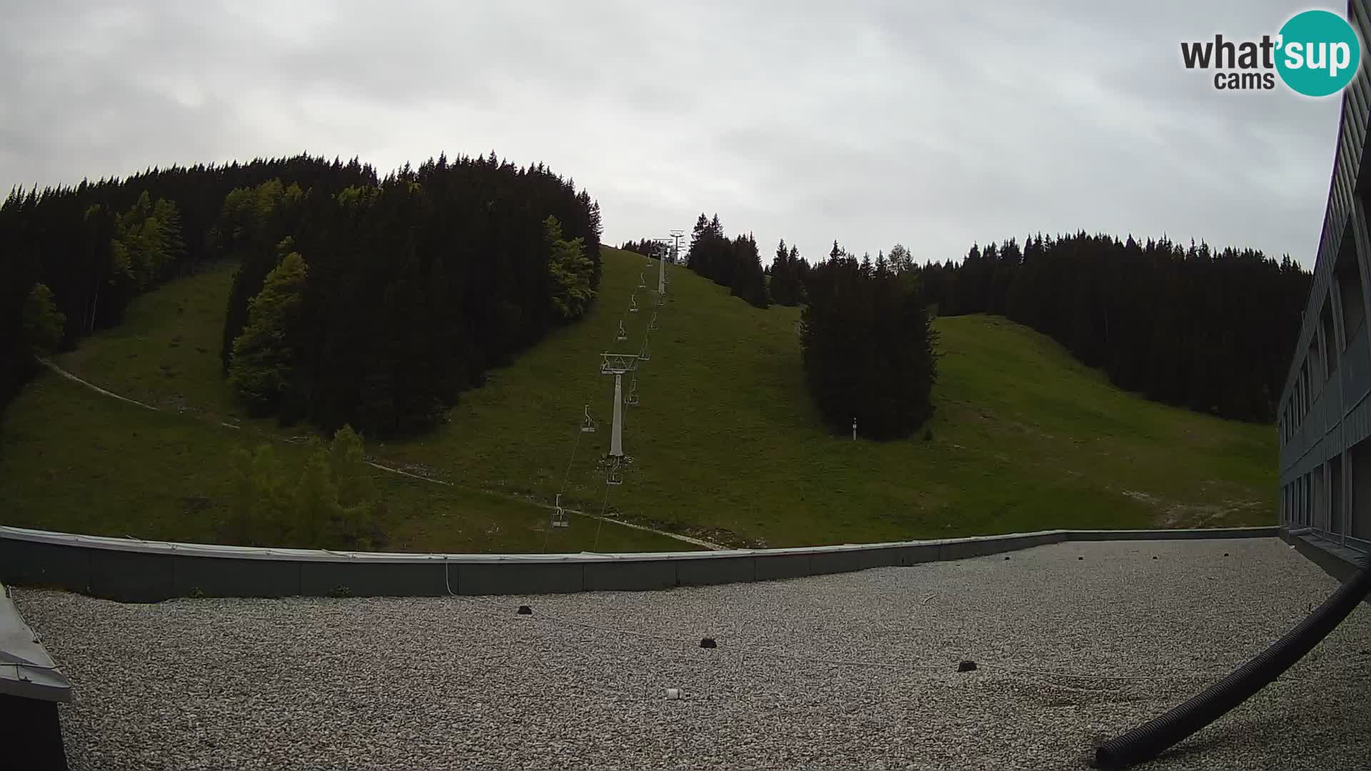 GOLTE skijalište web kamera – pogled na Medvedjak – Slovenija