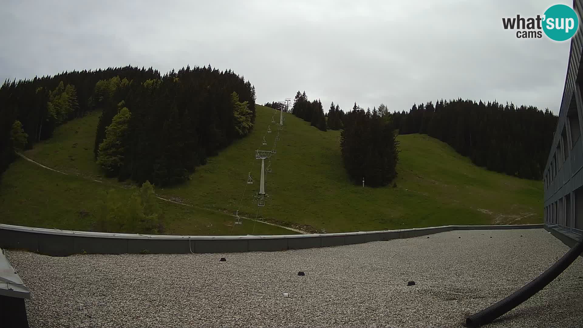 GOLTE Ski resort live webcam – view to Medvedjak – Slovenia