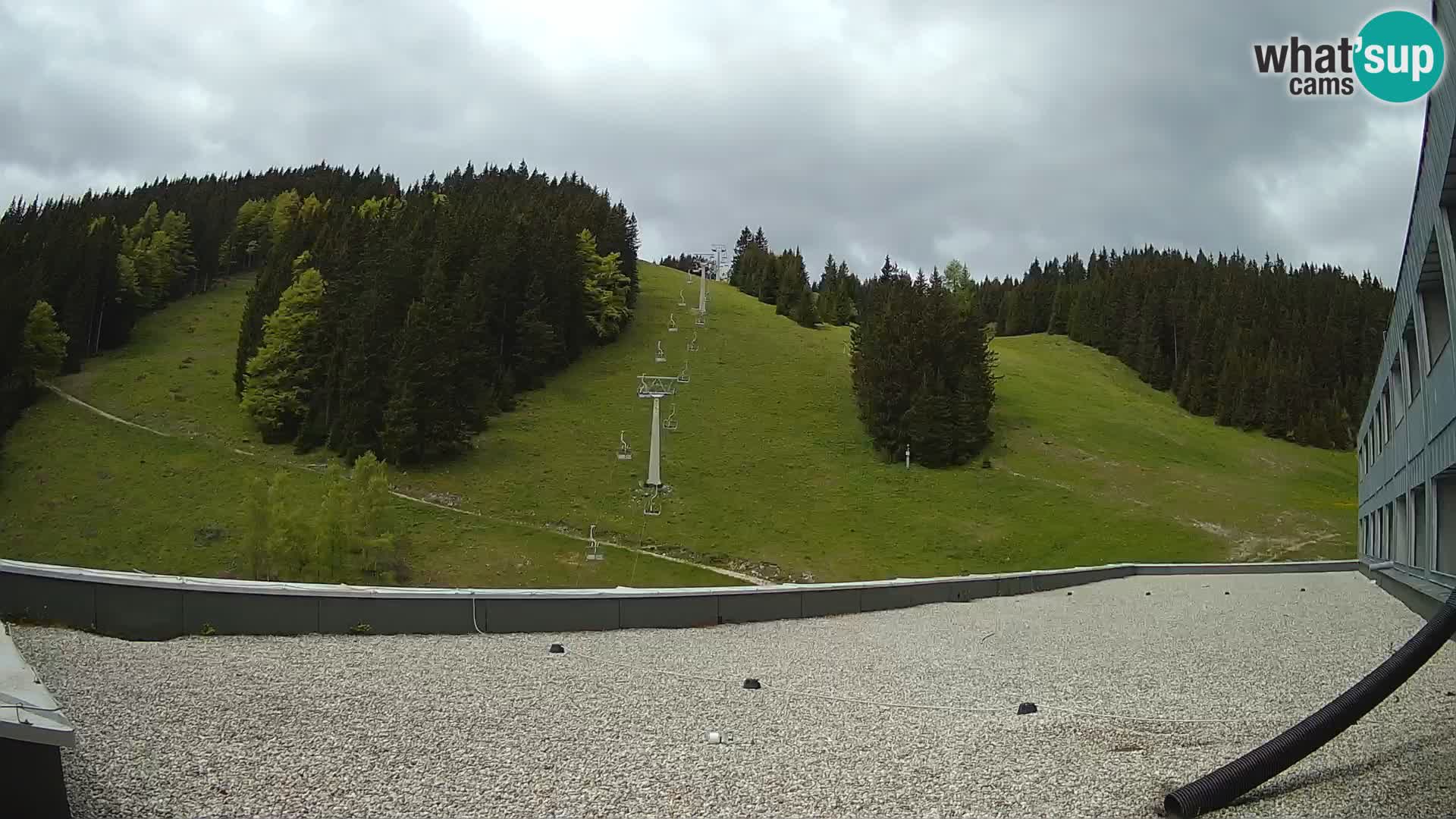 GOLTE Skigebiet webcam – Schöne Aussicht auf Medvedjak – Slowenien