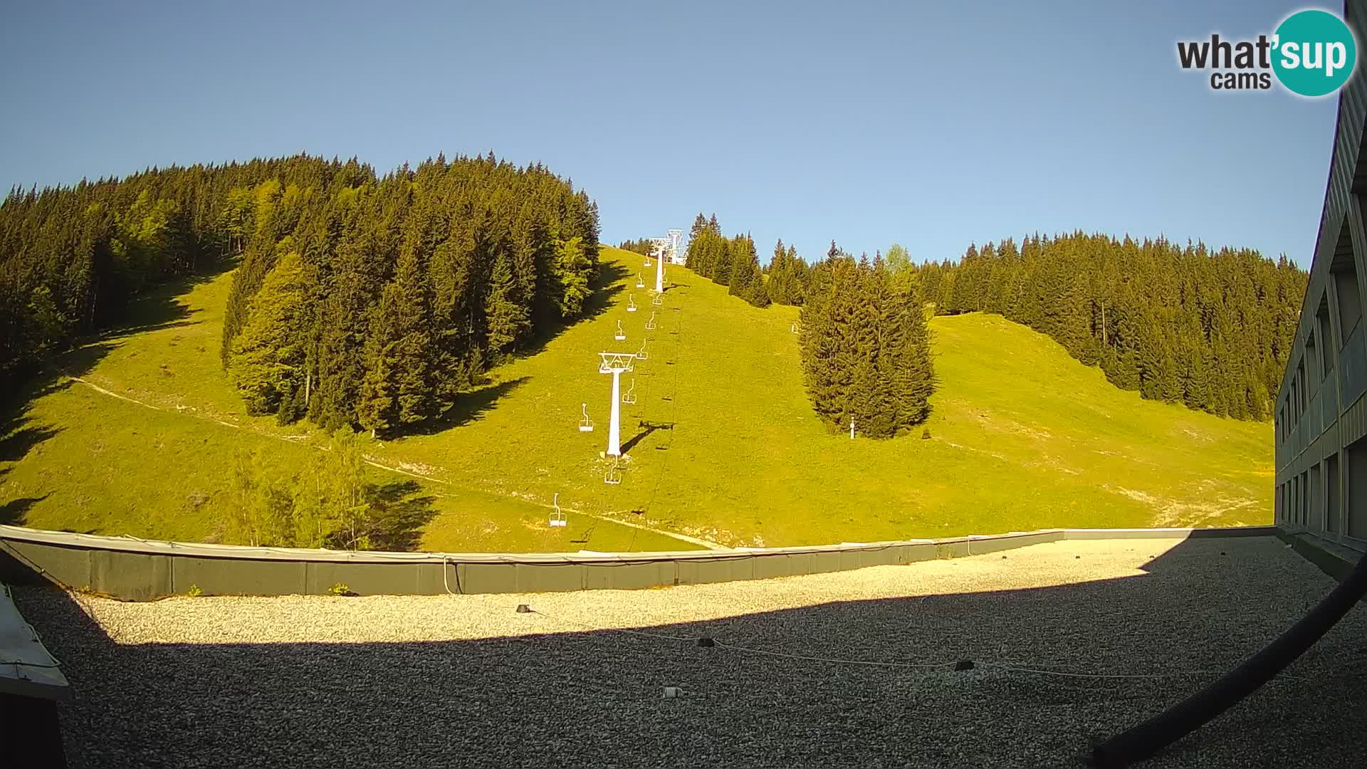 GOLTE Skigebiet webcam – Schöne Aussicht auf Medvedjak – Slowenien