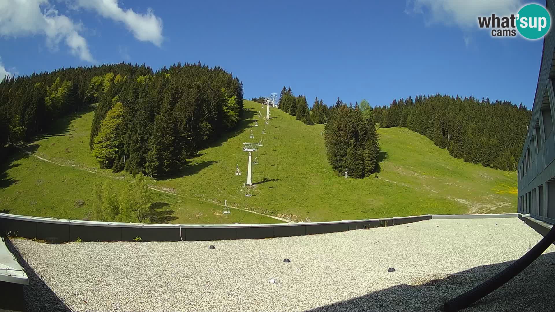 GOLTE Skigebiet webcam – Schöne Aussicht auf Medvedjak – Slowenien