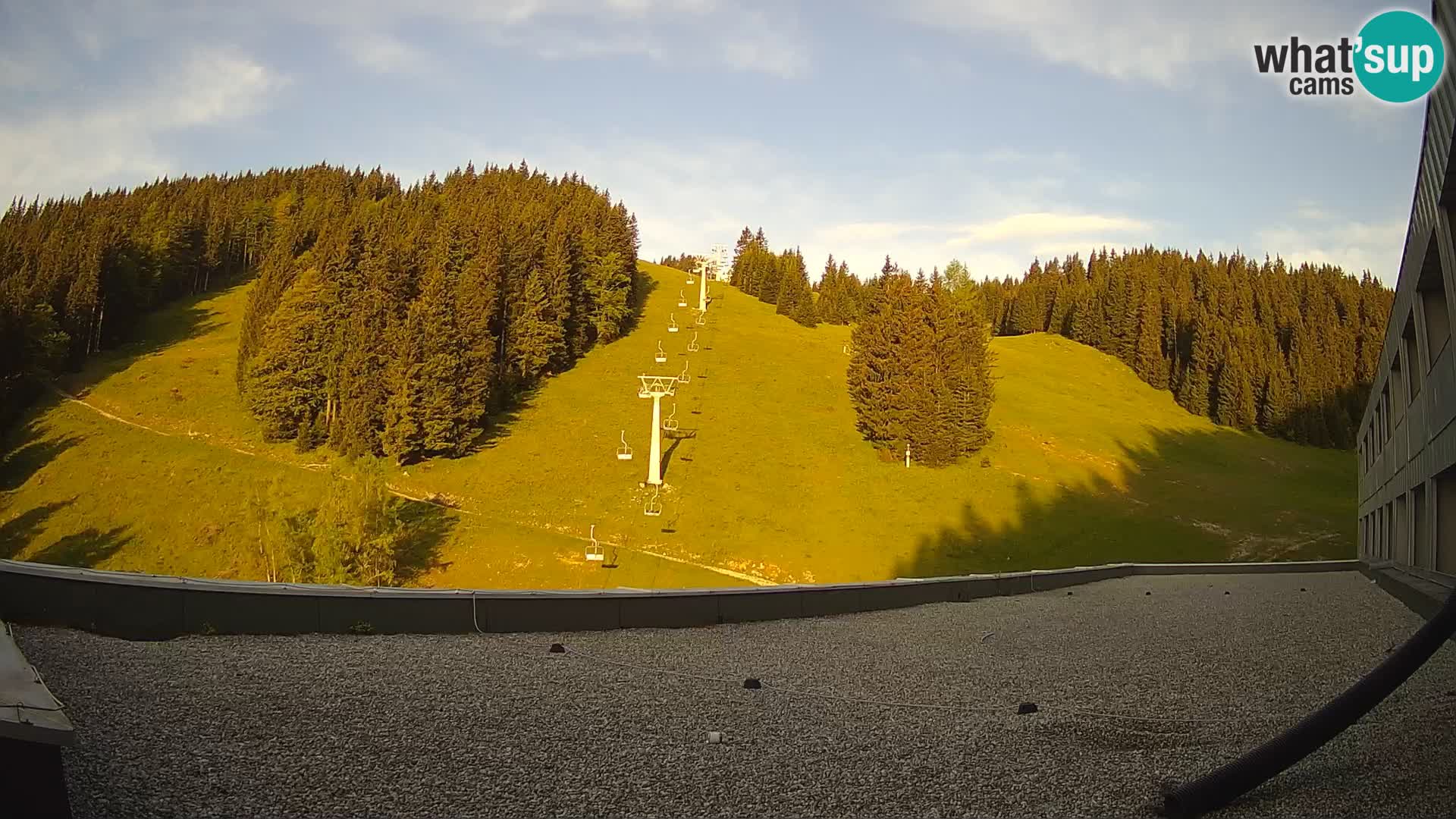 GOLTE Skigebiet webcam – Schöne Aussicht auf Medvedjak – Slowenien