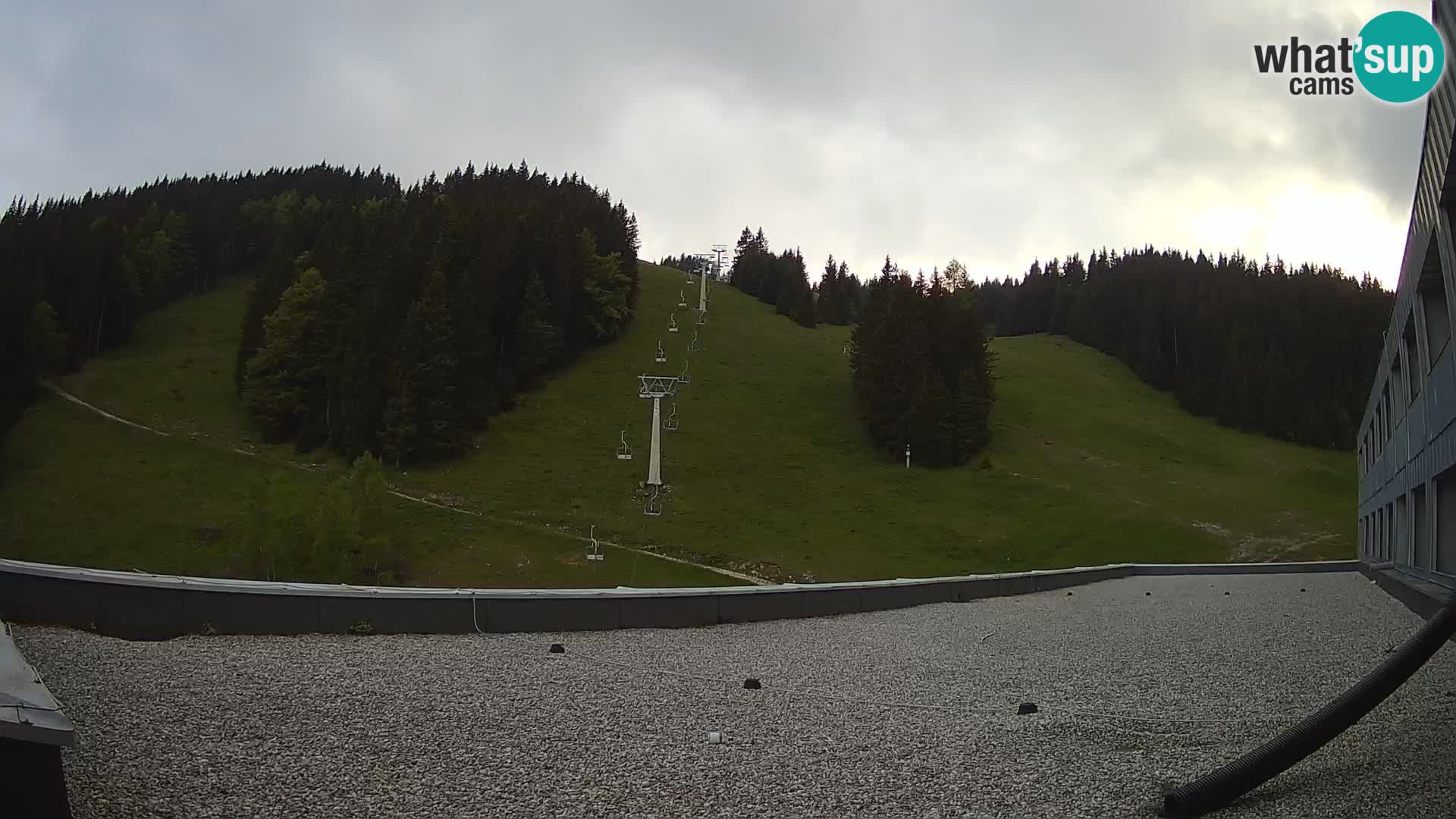 GOLTE Ski resort live webcam – view to Medvedjak – Slovenia