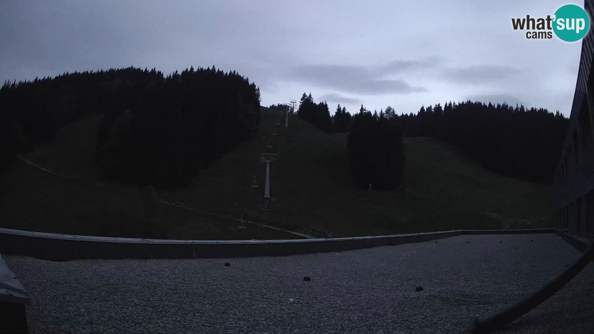 Webcam en direct de la station de ski de GOLTE – vue sur Medvedjak – Slovénie
