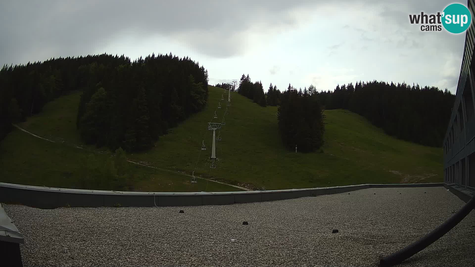 GOLTE Ski resort live webcam – view to Medvedjak – Slovenia