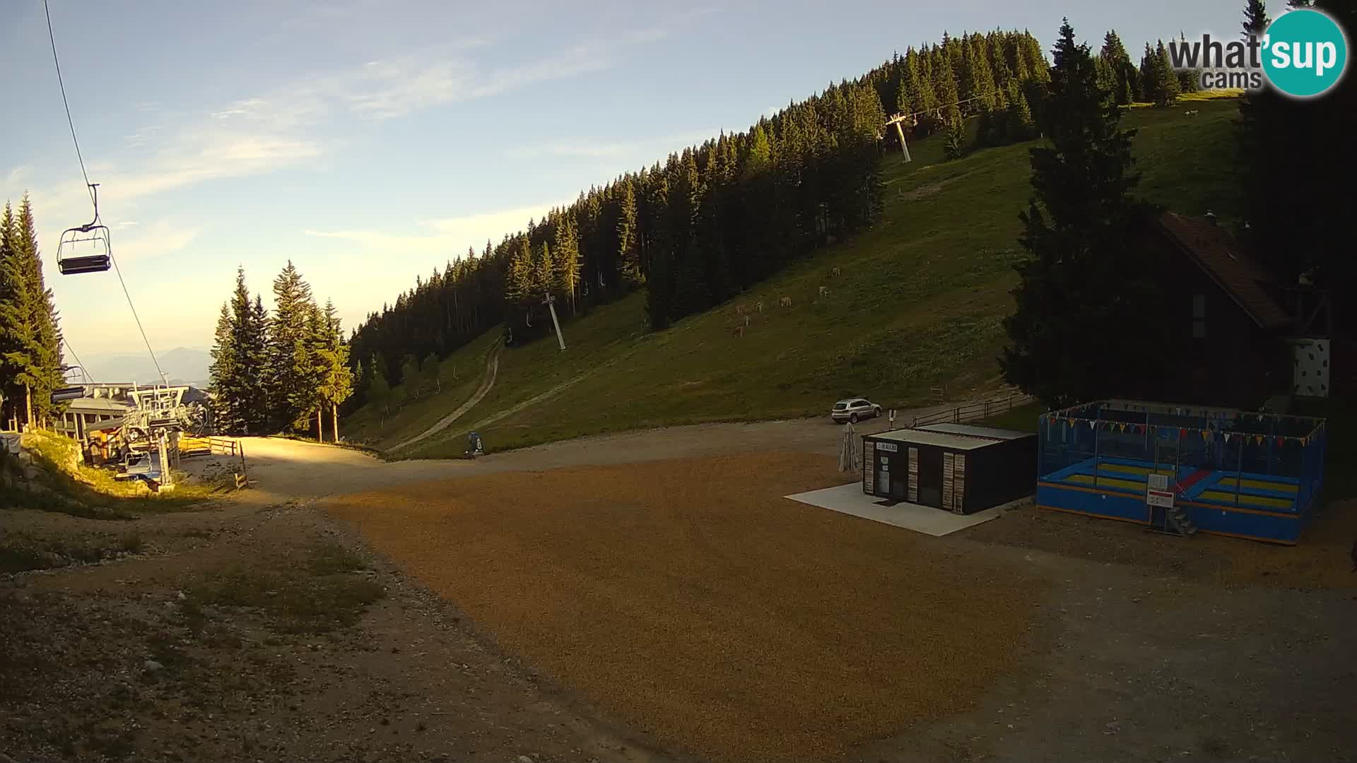 GOLTE Skigebiet webcam – Schöne Aussicht auf Medvedjak – Slowenien