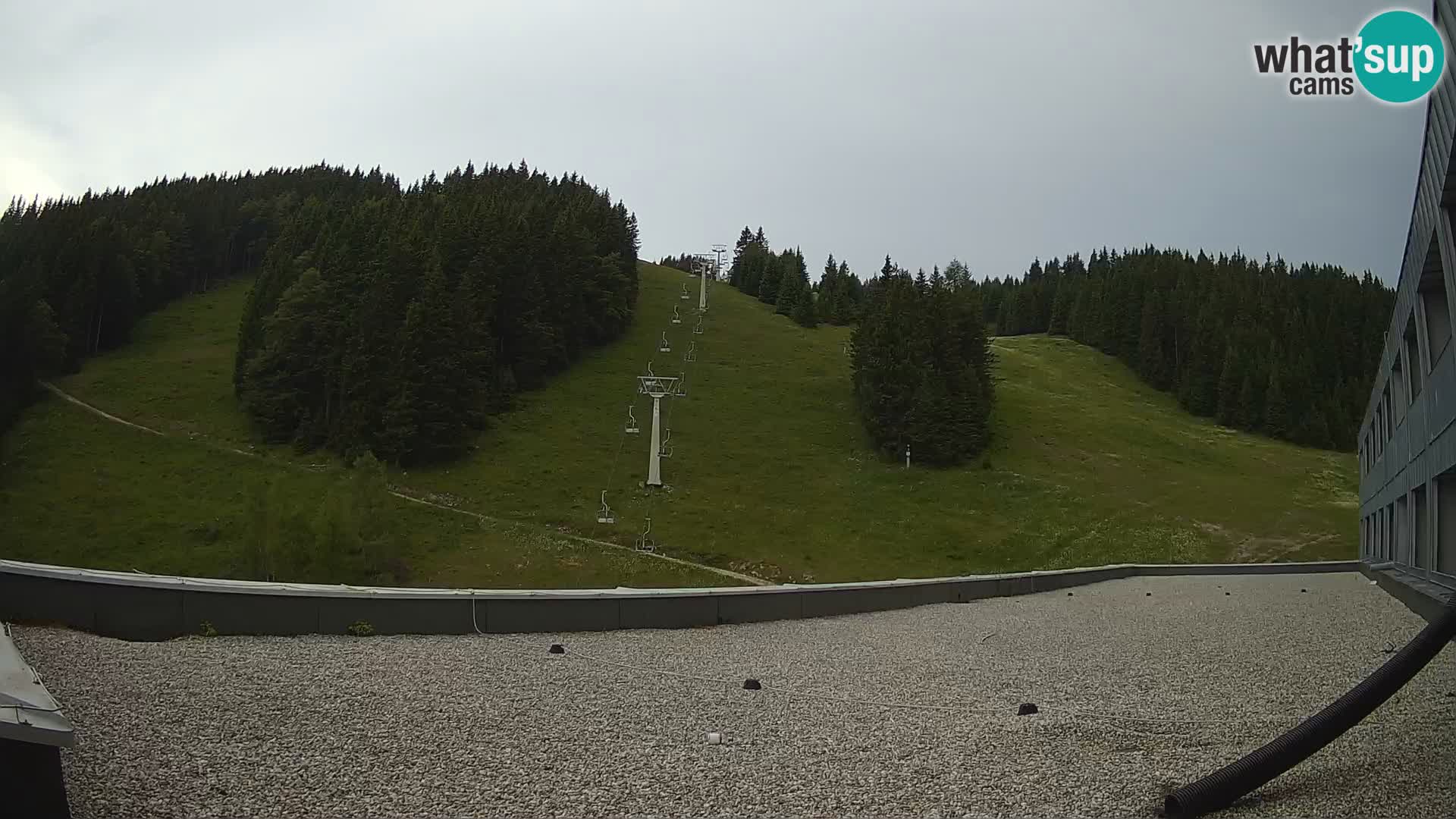 GOLTE Ski resort live webcam – view to Medvedjak – Slovenia