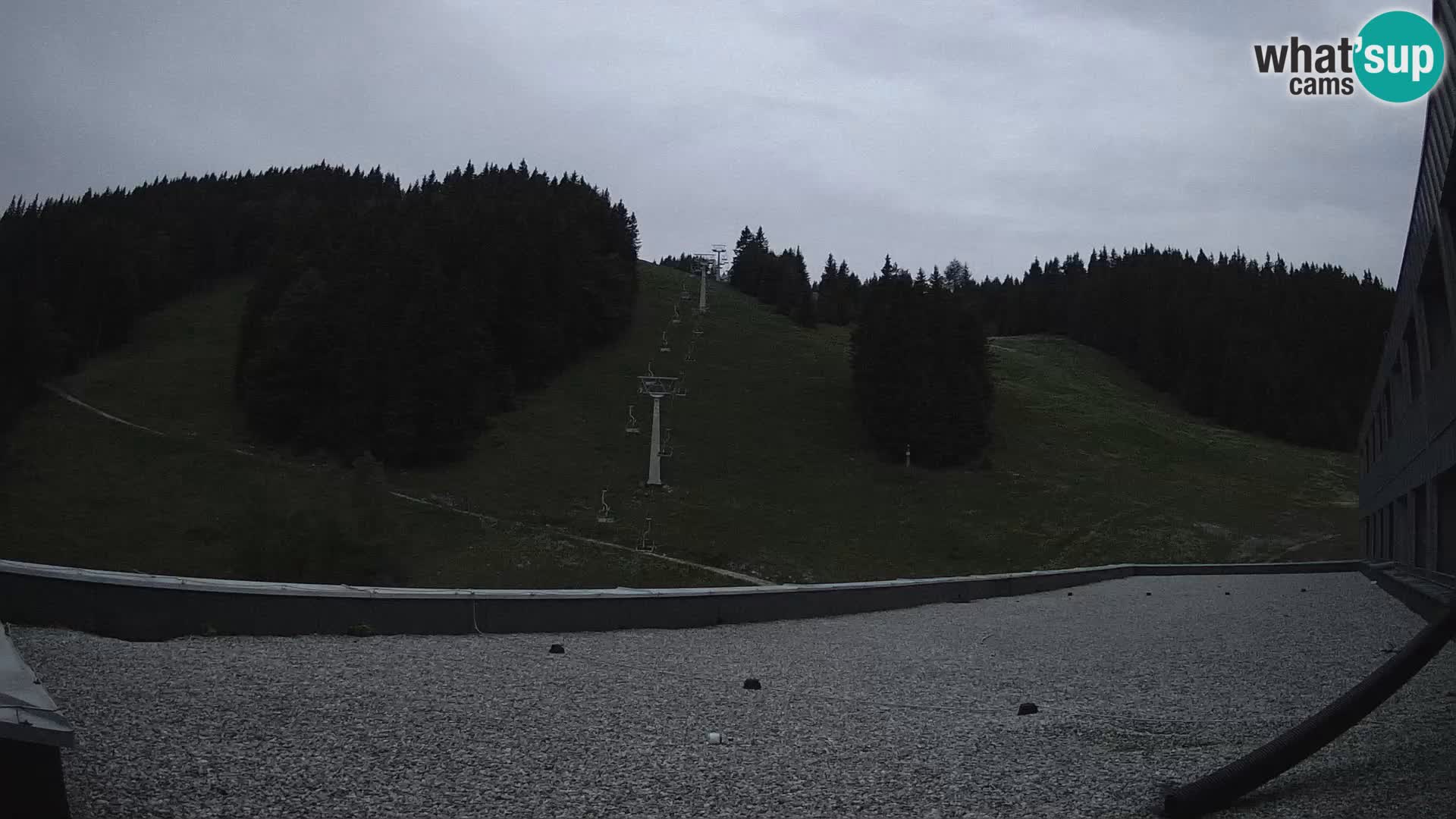 GOLTE Ski resort live webcam – view to Medvedjak – Slovenia