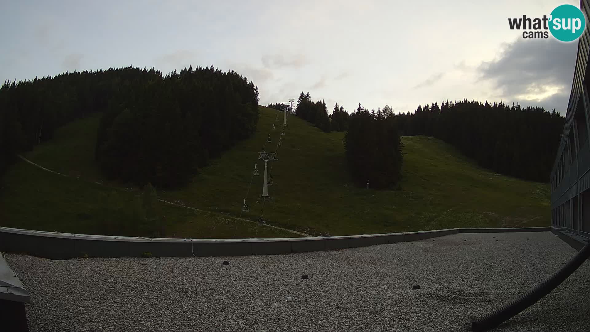 GOLTE skijalište web kamera – pogled na Medvedjak – Slovenija