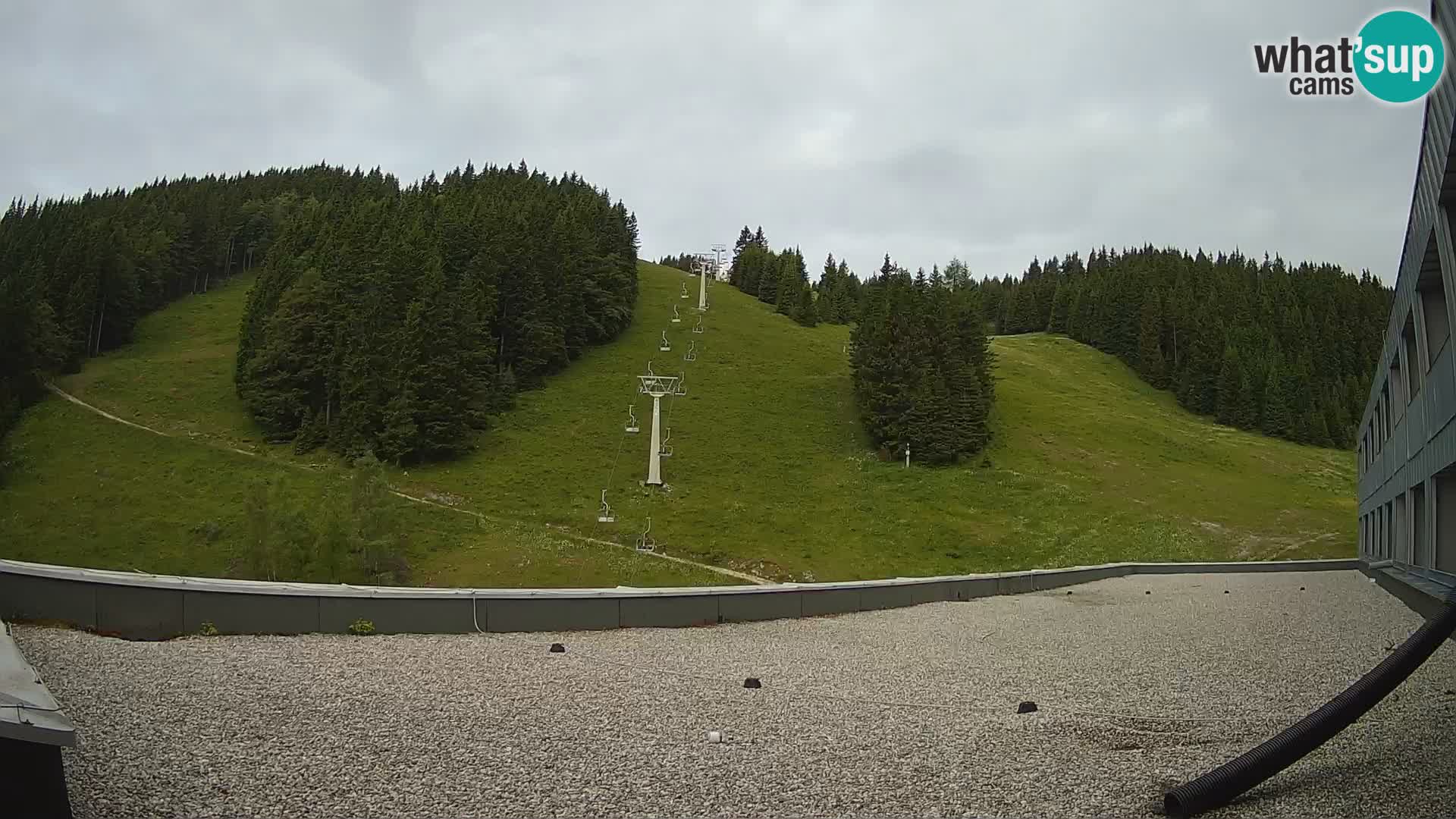 GOLTE skijalište web kamera – pogled na Medvedjak – Slovenija
