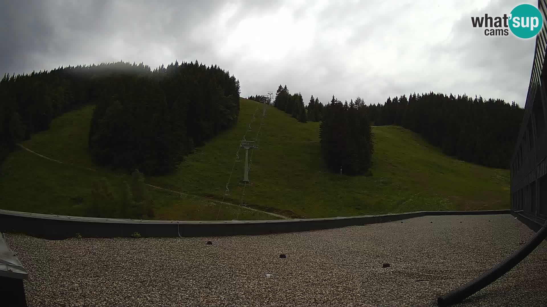 GOLTE skijalište web kamera – pogled na Medvedjak – Slovenija