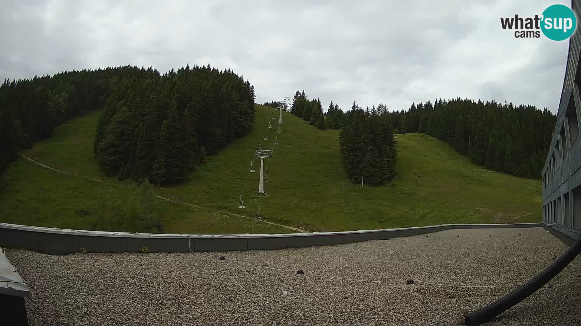 GOLTE skijalište web kamera – pogled na Medvedjak – Slovenija