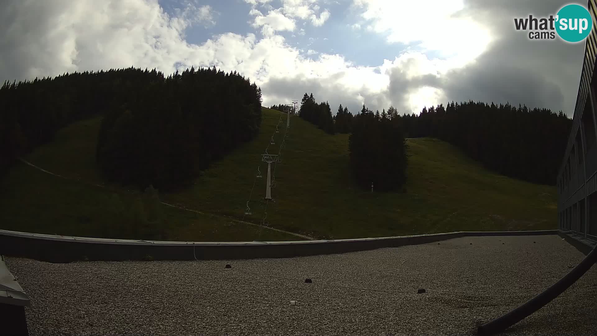 GOLTE Ski resort live webcam – view to Medvedjak – Slovenia