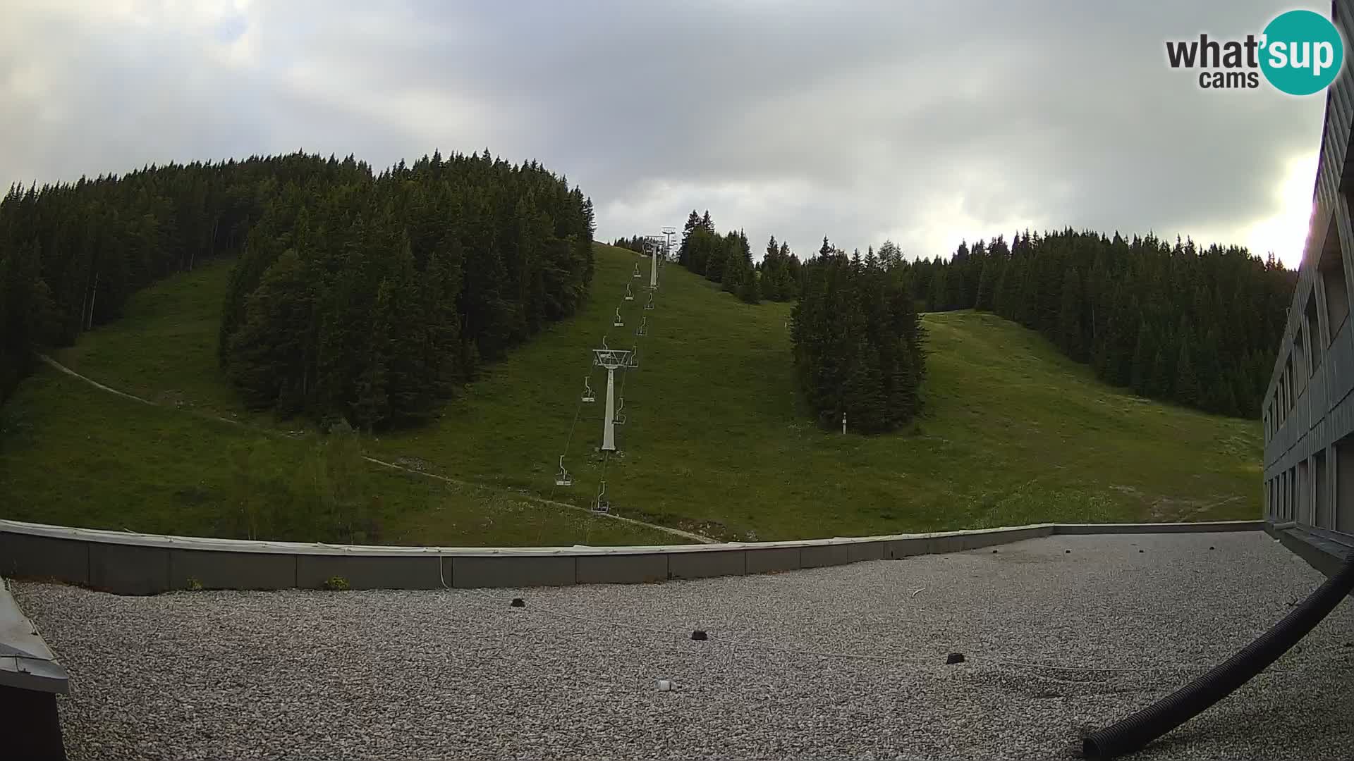 GOLTE skijalište web kamera – pogled na Medvedjak – Slovenija