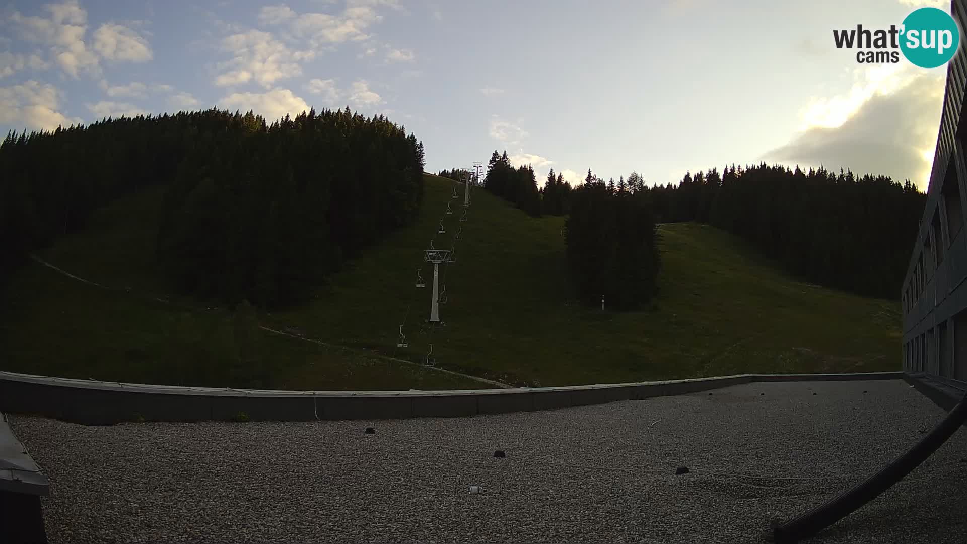 GOLTE skijalište web kamera – pogled na Medvedjak – Slovenija