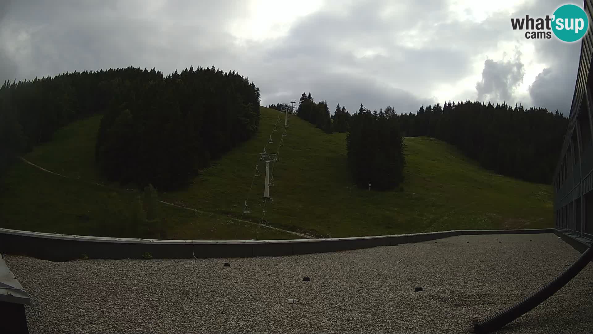 GOLTE skijalište web kamera – pogled na Medvedjak – Slovenija