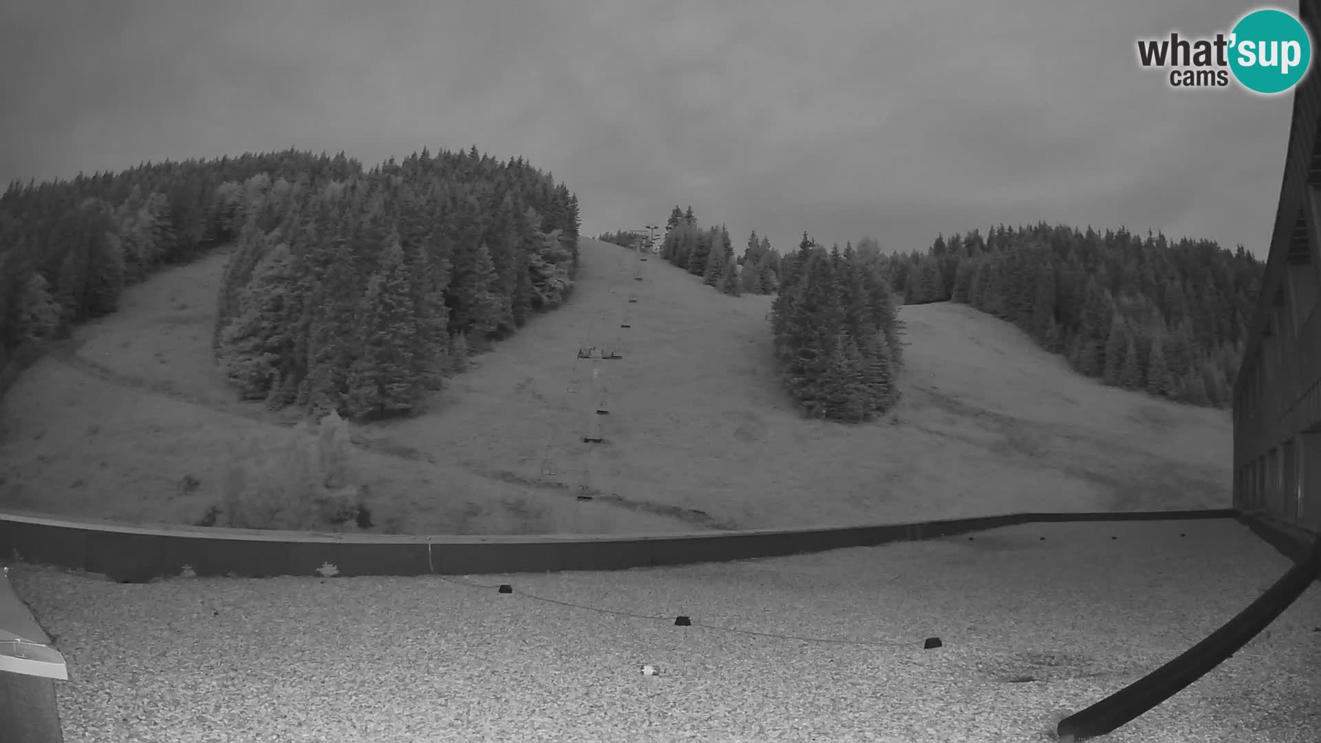 Cámara web en vivo de la estación de esquí GOLTE – vista a Medvedjak – Eslovenia