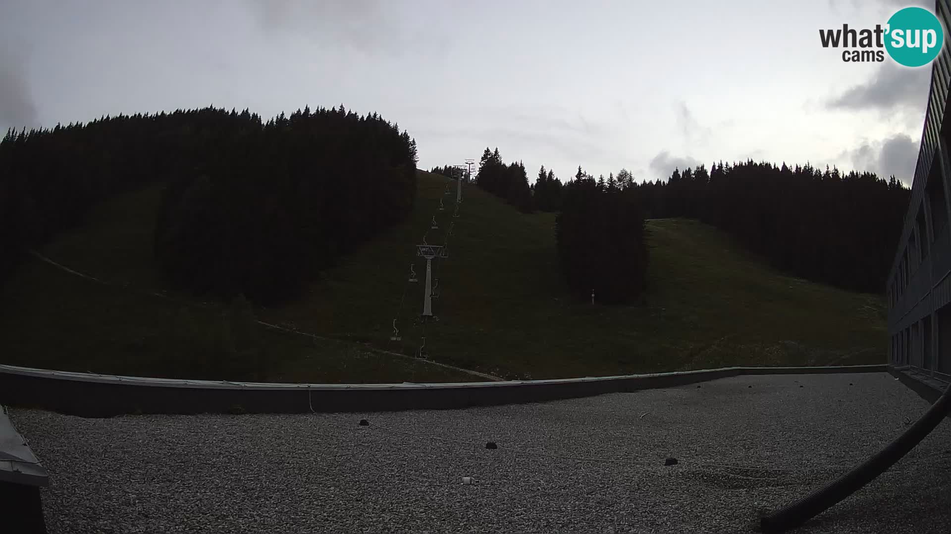 Webcam en direct de la station de ski de GOLTE – vue sur Medvedjak – Slovénie