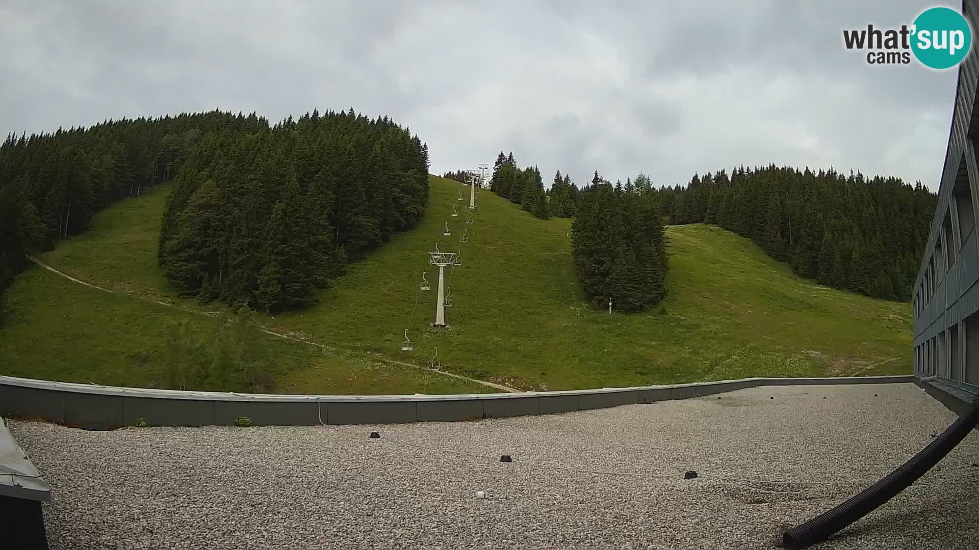 GOLTE Skigebiet webcam – Schöne Aussicht auf Medvedjak – Slowenien