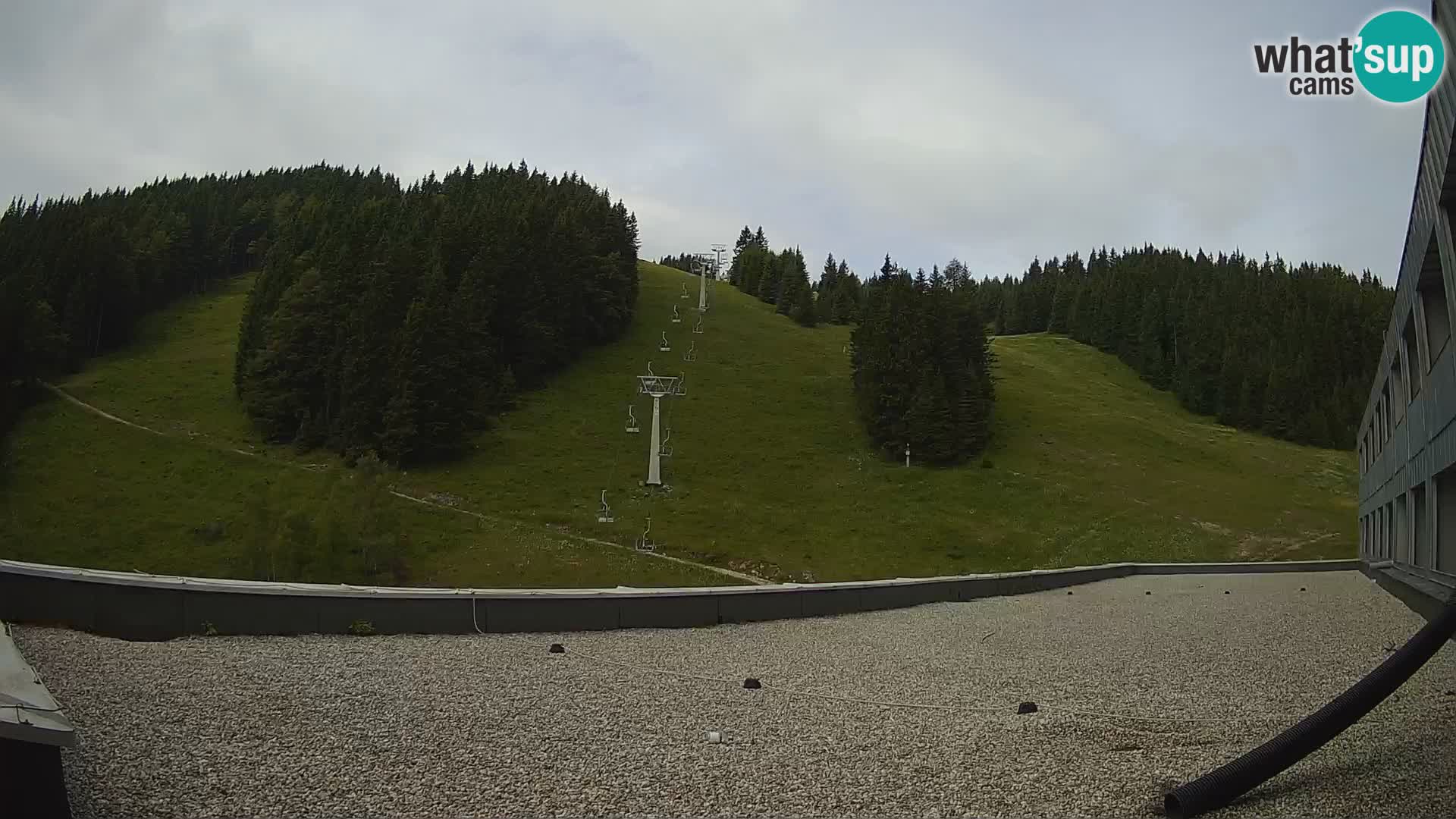 GOLTE Ski resort live webcam – view to Medvedjak – Slovenia