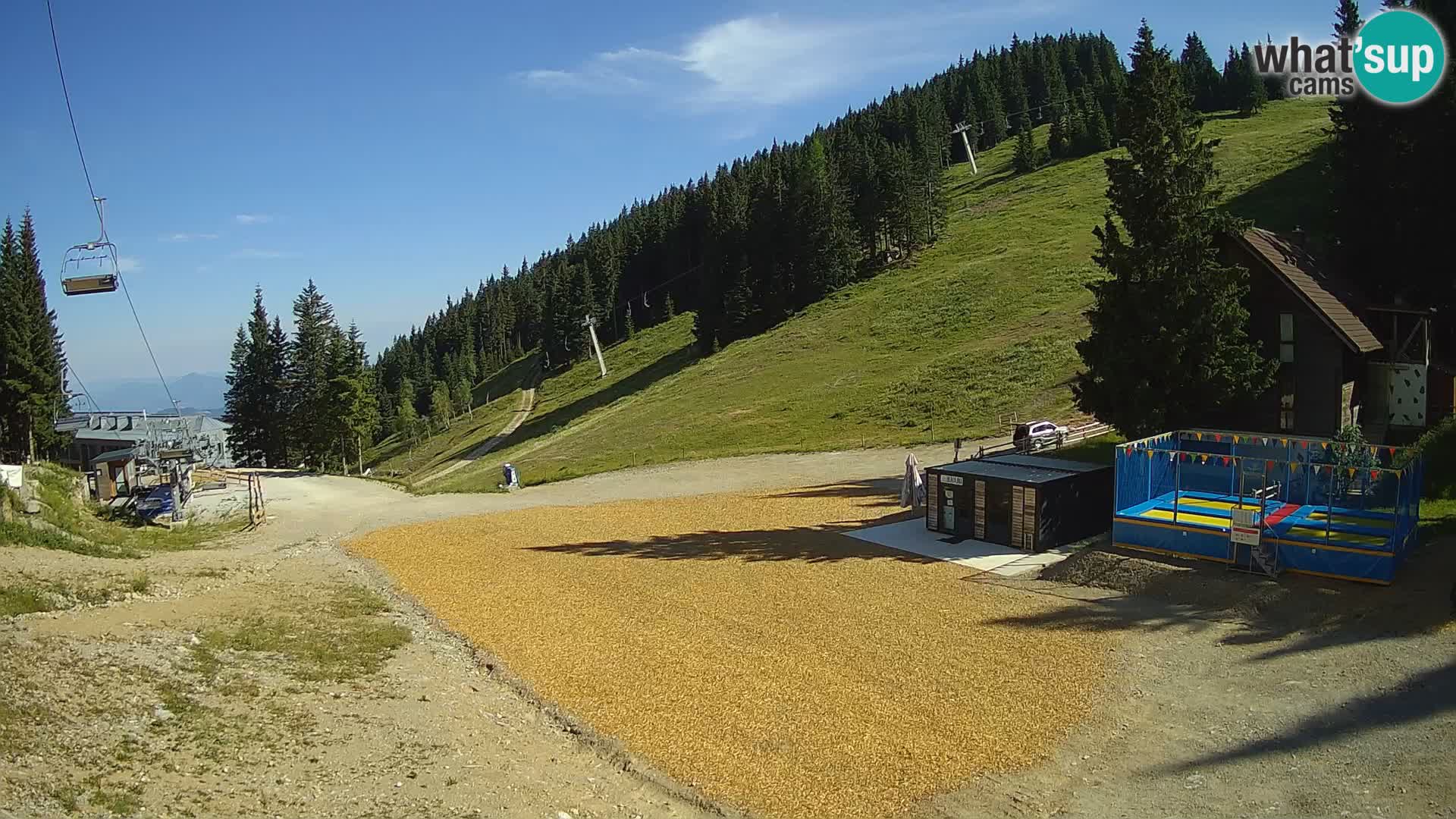 GOLTE Ski resort live webcam – view to Medvedjak – Slovenia