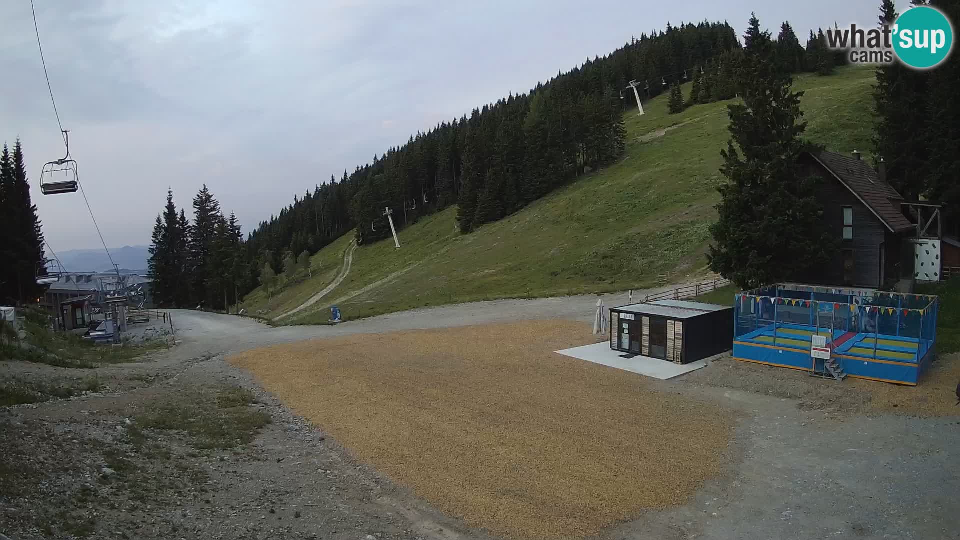 Webcam en direct de la station de ski de GOLTE – vue sur Medvedjak – Slovénie