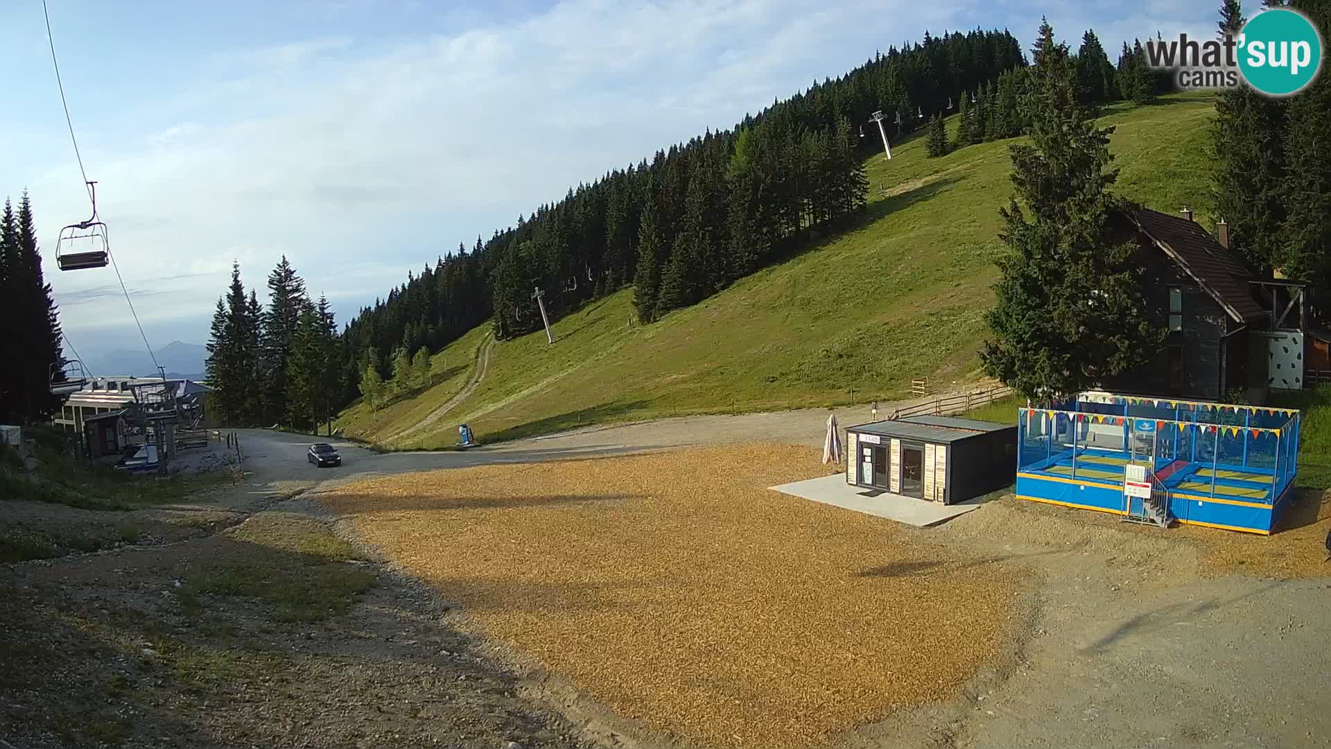 GOLTE skijalište web kamera – pogled na Medvedjak – Slovenija