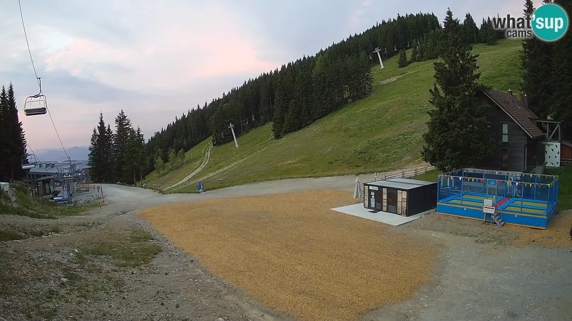 GOLTE Ski resort live webcam – view to Medvedjak – Slovenia