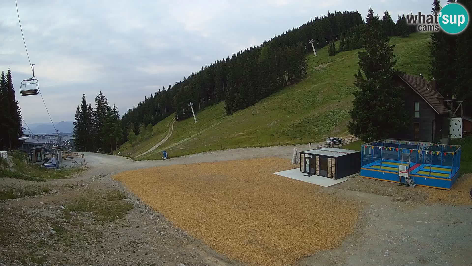GOLTE Ski resort live webcam – view to Medvedjak – Slovenia